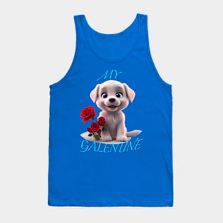 My galentines puppy Tank Top